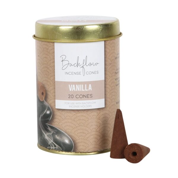 Tagasivooluga koonusviirukite komplekt vanilje (20 tk)